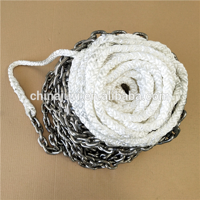 boat anchor chain and rope rode