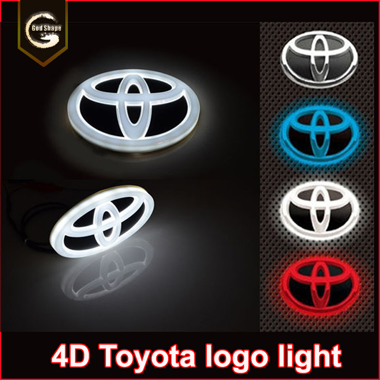 Outdoor 3D Electroplating Vacuun Forming LED Backlit Car Sign Logo