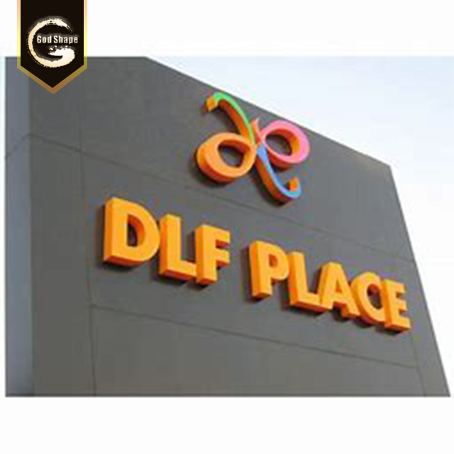 Stainless Steel 3D Interior And Exterior Dimension Letter Signs Advertising Metal Sign Channel Letter