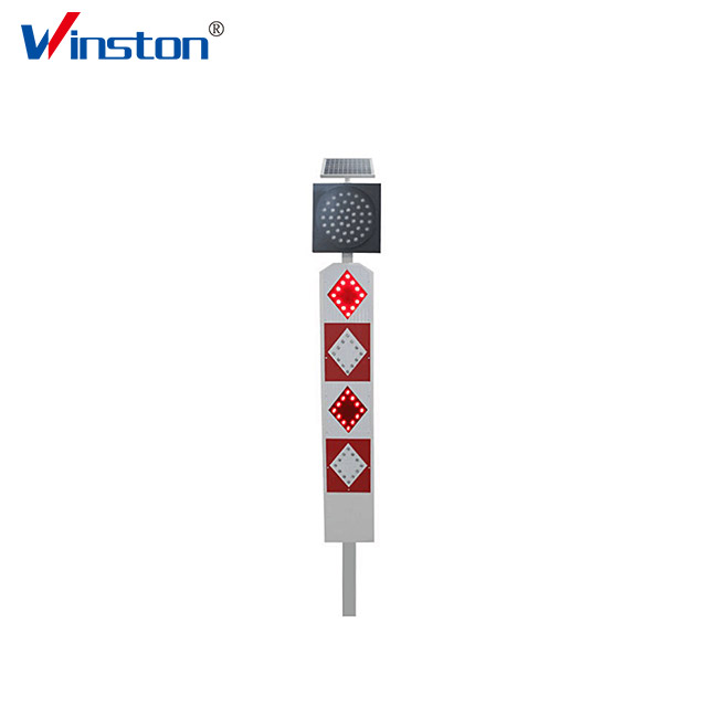 WS-DK01 18V Solar Energy Mouth Mark LED Traffic Warning light