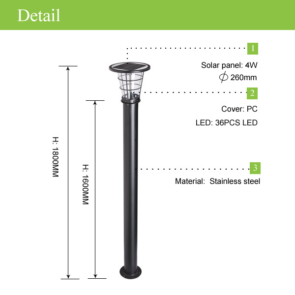 Unique CE lighthouse solar lights for garden, yard/park/fence lighting