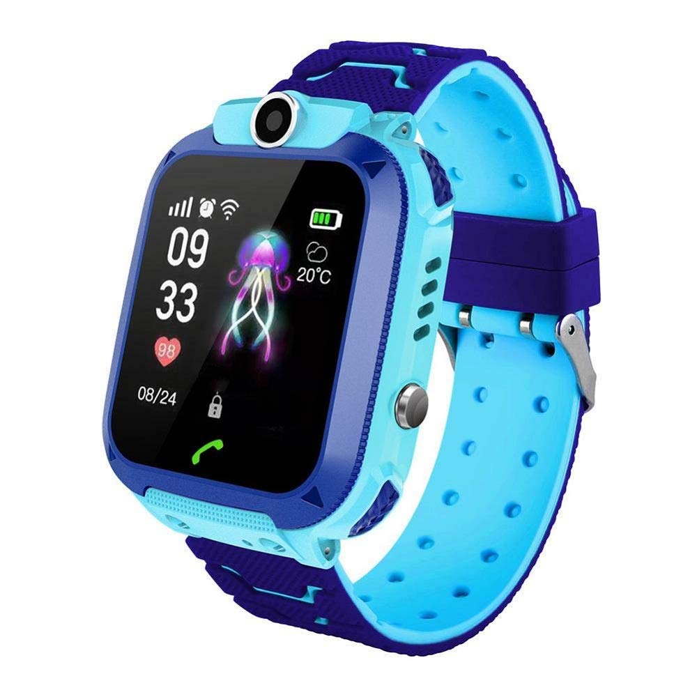 Q12 Children's Smart Watch 1.44 Inch Touch Screen IP67 Waterproof SOS Positioning Call Watch for Kids Smartwatch