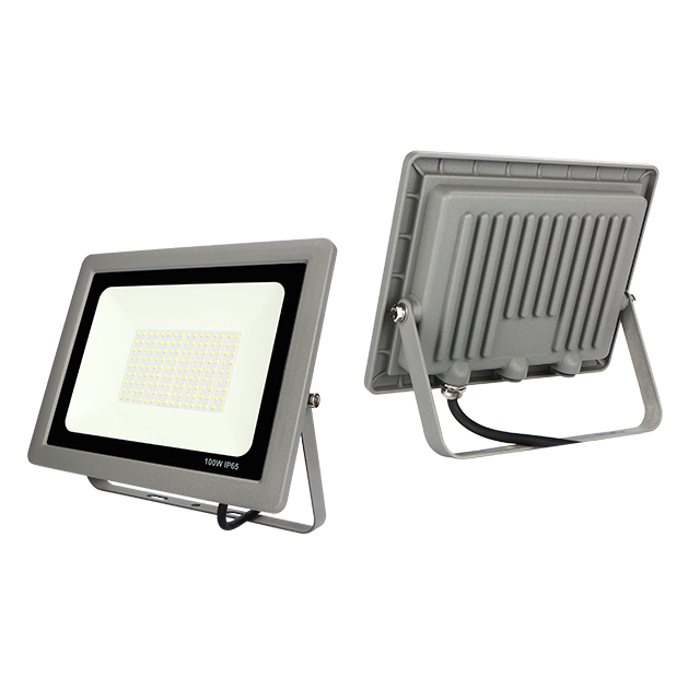 Smd 90lm/w Black Lamp Outside Fixtures 150 Watt Led Flood Light Ip65