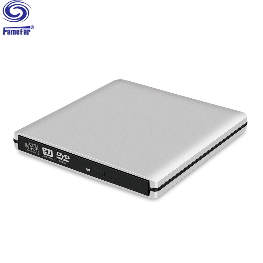 Comfortable new design External USB 3.0 Aluminum bluray BD-R BD-ROM DVD CD RW Burner Writer Drive