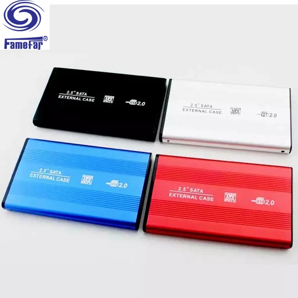 Factory selling USB2.0 SATA externo hdd enclosure Case