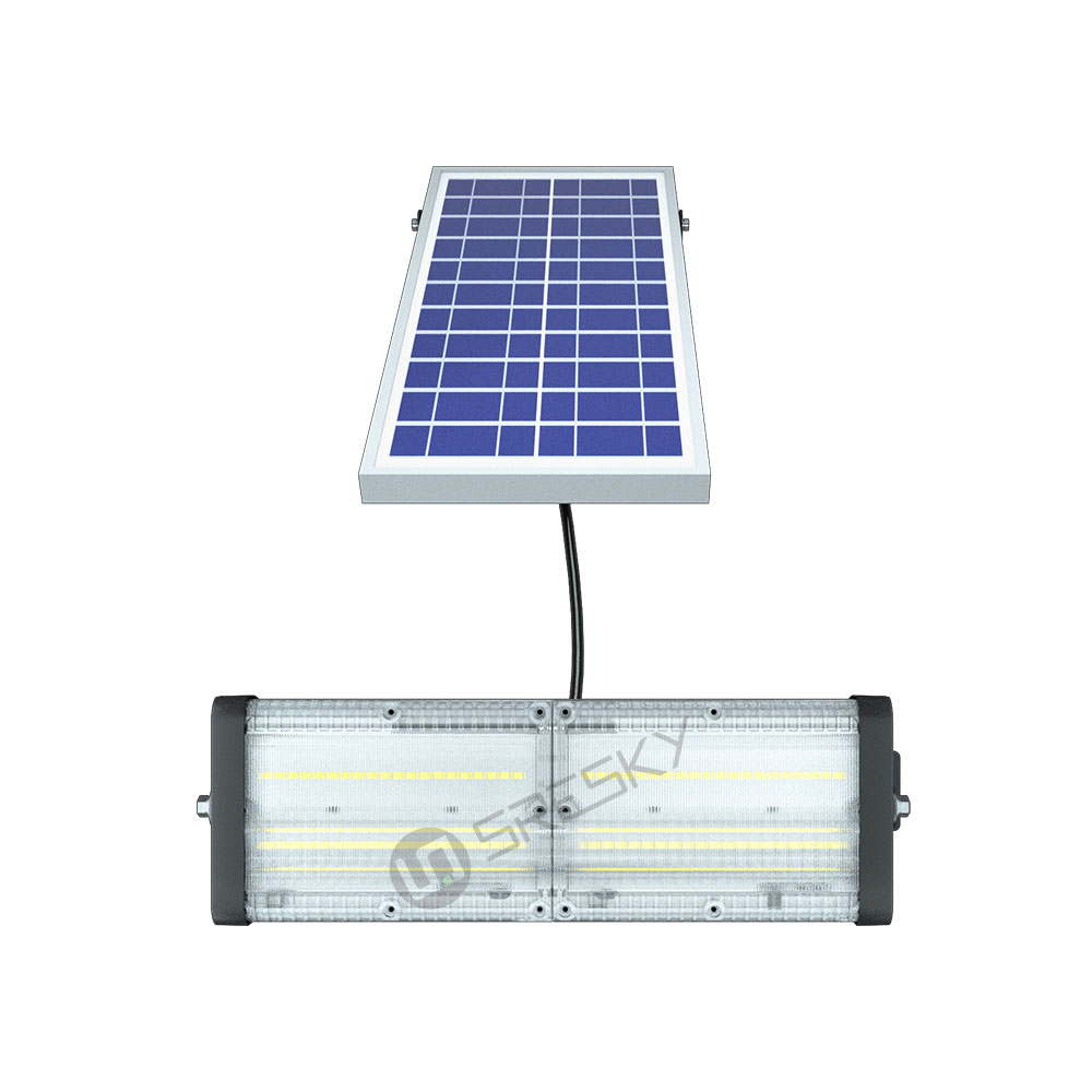 New type solar powered led light bar outdoor wall lanterns