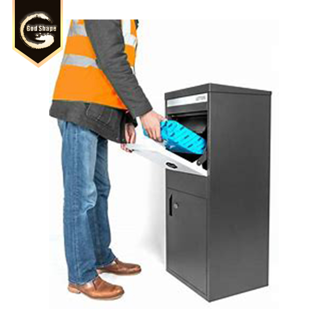 Stainless Steel Customer Made Outdoor Aluminum Residential Mailbox Locked Parcel Drop Box