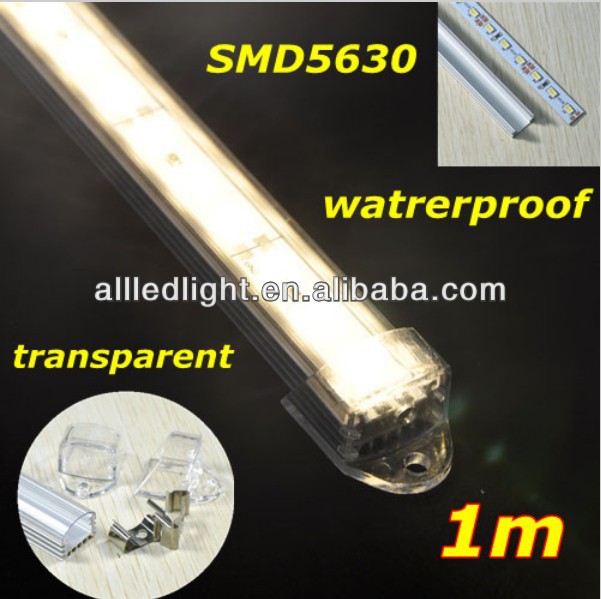 SMD5630 5730 led rigid bar ,aluminium profile led strip bar