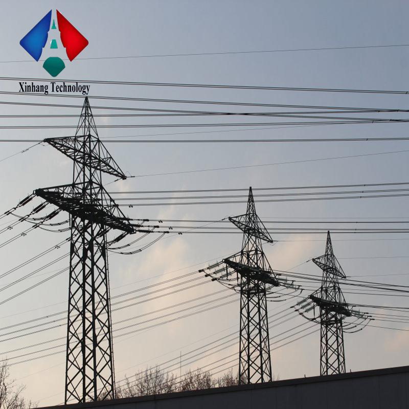 overlap connection distribution line best selling products 2017 in USA lattice ASTM  A572 steel angular tower