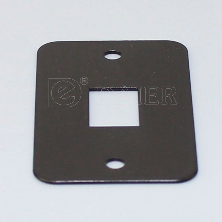 21X15MM Black Plated Metal Switch Plate Rocker Switch Panel For Car Boat