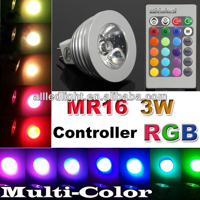 Good quality 3W rgb spots led