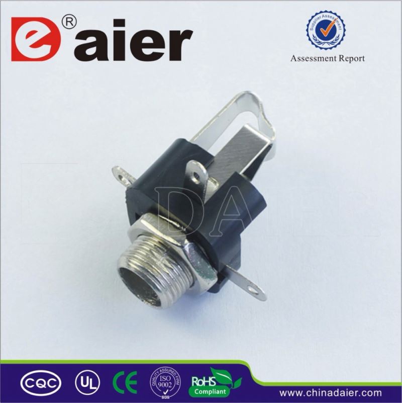 6.35mm Sizes of Audio Jacks for Audio connector, US General Jacks*