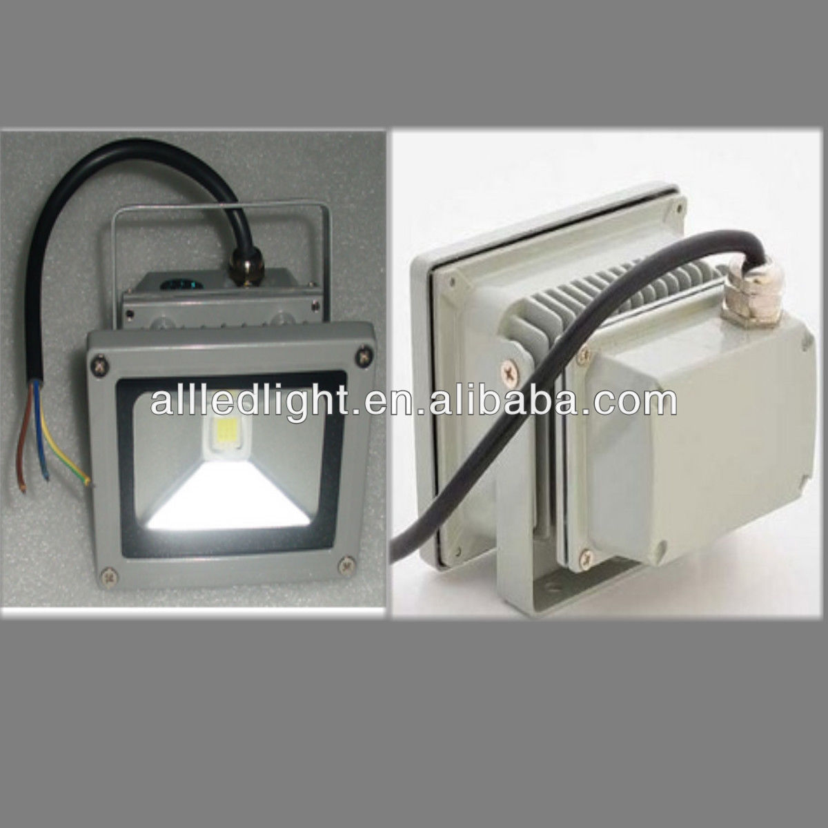 10W led floodlight, 120 degree & 20m view area, No UV, environment-friendly
