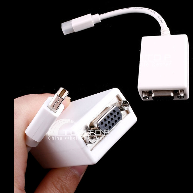 Mini DisplayPort Display Port DP to VGA Adapter Cable Displayport to VGA for Apple MacBook Pro Air Pro iMac Mac Connect Cable