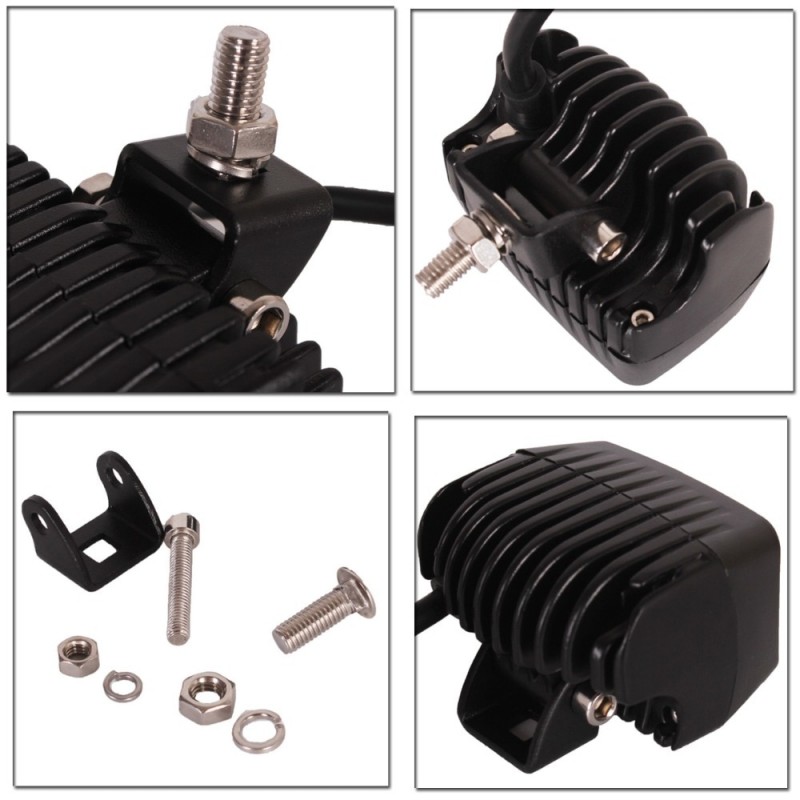 20W LED Work Light 10-60V Car Auto Truck ATV Motorcycle Trailer 4X4 4WD Tractor Scooter Bike Marker Fog Lamp Driving Headlight