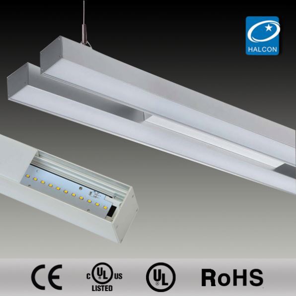 UL Listed Hotel Deco Pendant Suspended Smart Led Batten Light Fitting