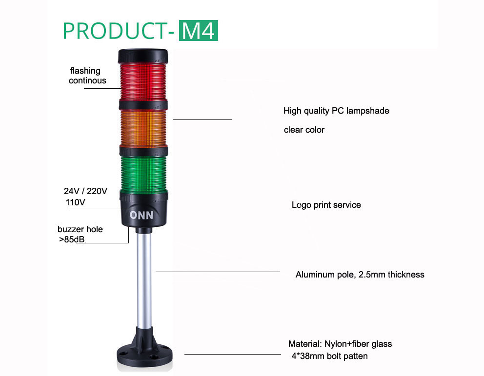 ONN-M4 Signal Tower LED Machine Warning Light