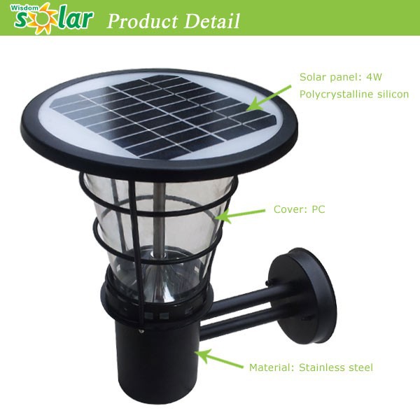 Modern Solar led outdoor wall light,wall mounted outdoor solar lights,LED outdoor solar wall light