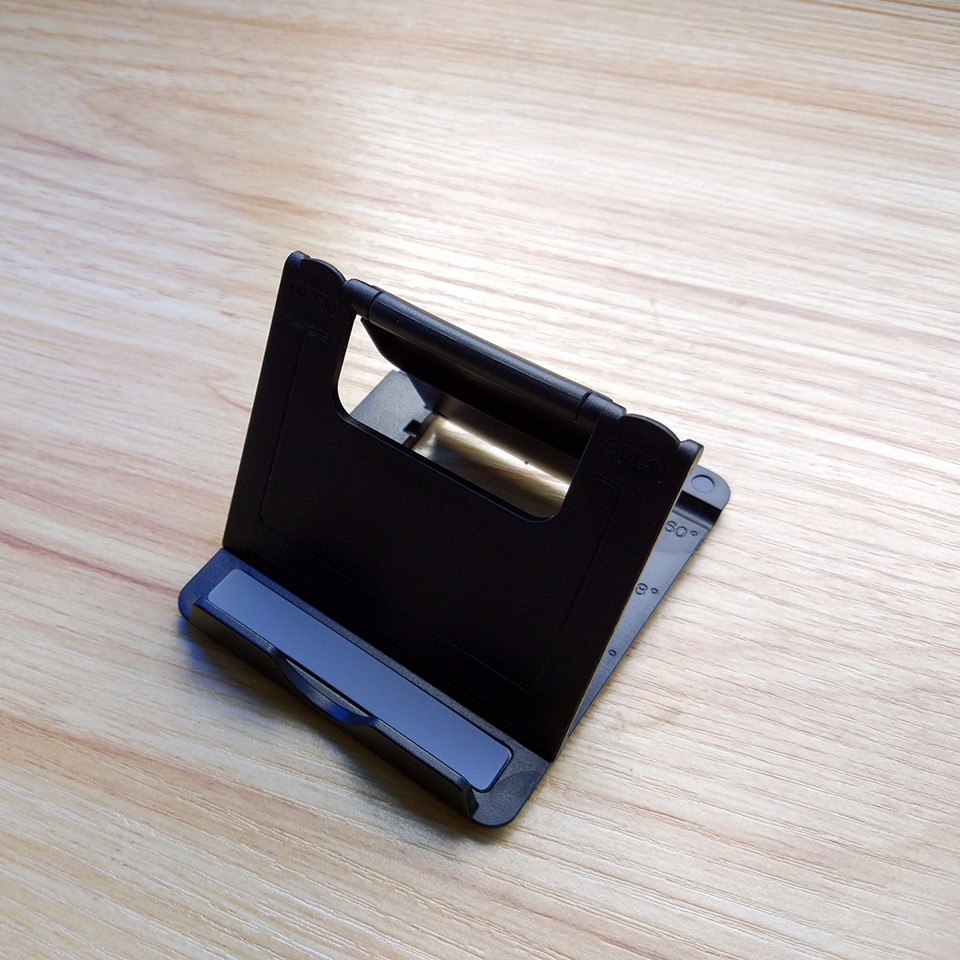 Cellphone/Tablet Stand, Foldable Multi-Angle Desktop Holder for Devices(6-11), Fit iPhone Xs/XS Max/XR/X/8 Plus/8, Galaxy S9/S9