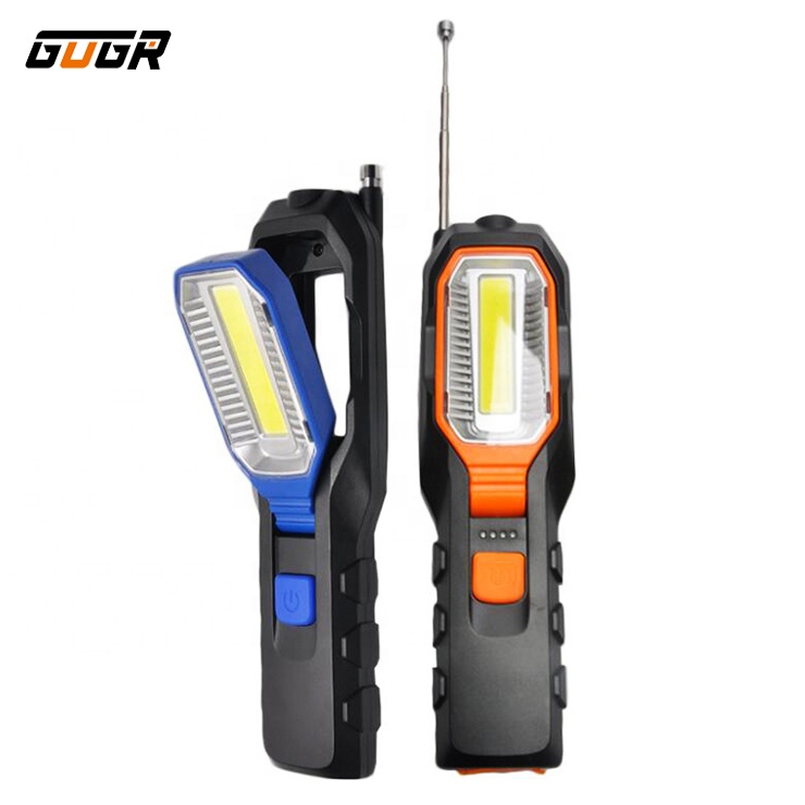 NEW 3W And 1W LED COB Work LampLight Auto Car Rechargeable Inspection Lamp Magnet Worklight