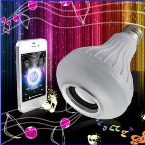smart wireless led bulb Bluetooth LED Color Changing RGB Light Lamp Music Bulb with Speaker