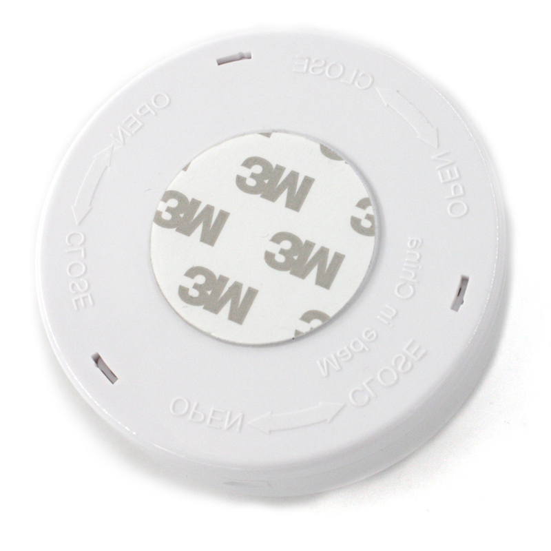 3 LED Remote Control Lamp Motion Sensor Night Light Battery-Powered with Sticker 3 Pack With Dimming and Timing Functions