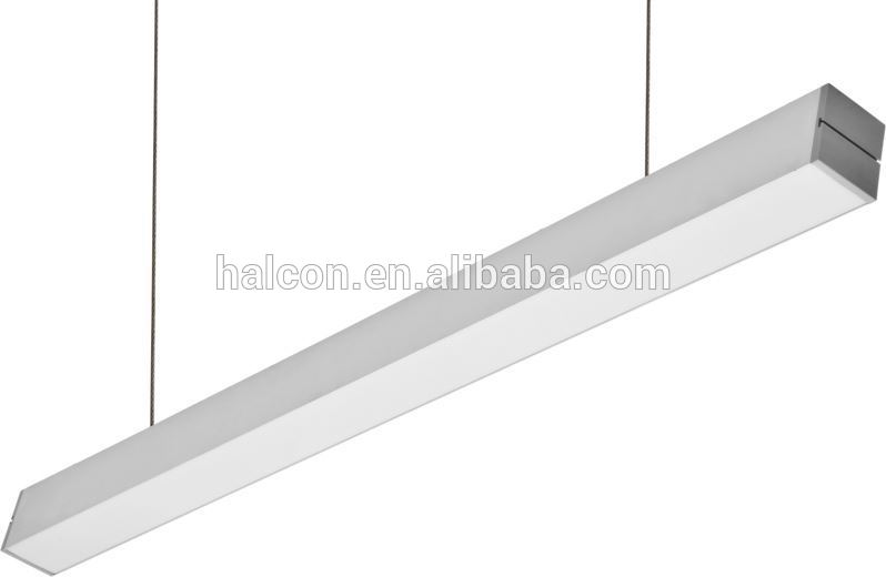 CE ETL UL linear led suspended light & led pendant light office & warm led pendant light