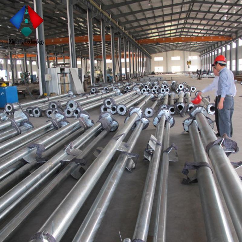 20m Self-Supporting Communication 3 Legged Lattice Steel Tube Tower