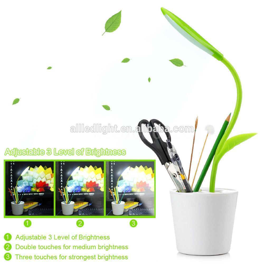 USB LED Light flower table lamps