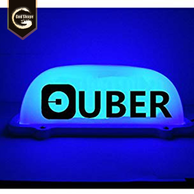 Advertising High Quality Taxi Roof Waterproof Factory Led Light Box Sign
