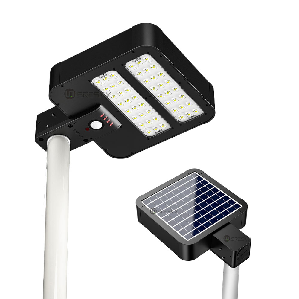 New type solar pathway lights outdoor glass pole street solar light