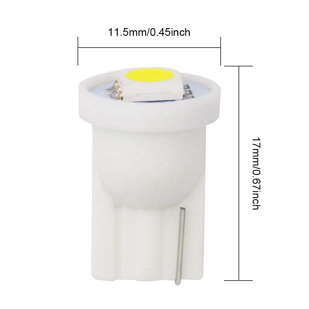 Factory Direct Wholesale B8.5 Smd T10 1Smd 5050 6V 6.3V Ba9S Led Bulb