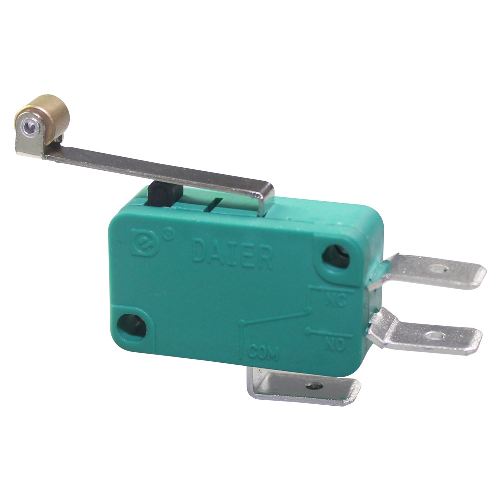 SPDT 3Pin Long Roller 16A 250V Normally Open Micro Switch KW1-103