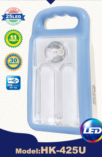 portable solar smd tube emergency light