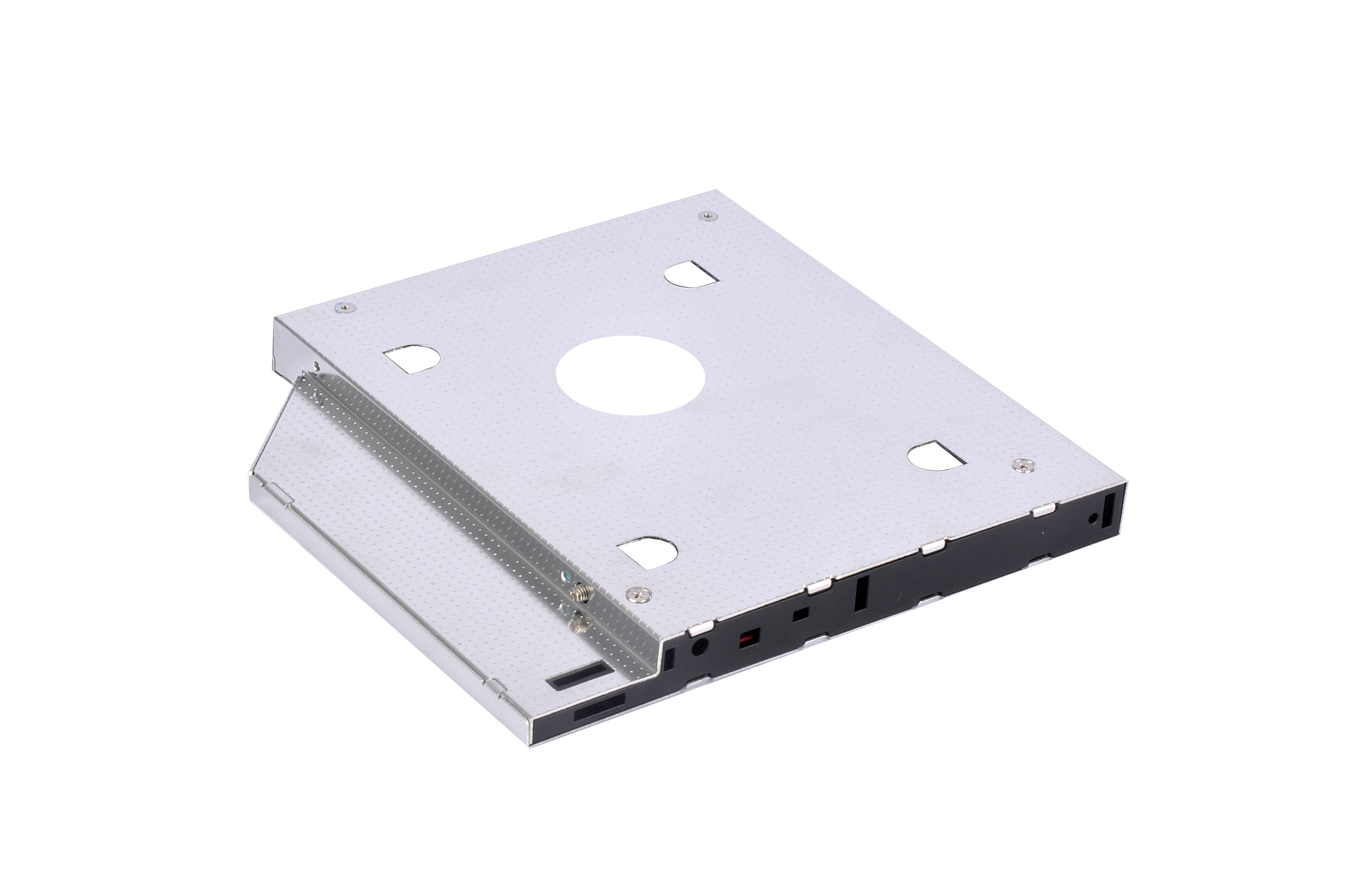 New Aluminum Universal SATA 12.7mm 2.5 Hard Disk Drive HDD Enclosure 2nd hdd caddy Case for Laptop DVD/CD-ROM Optibay