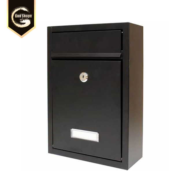 Stainless Steel Wall Mounted Cambered Mail Box Outdoor