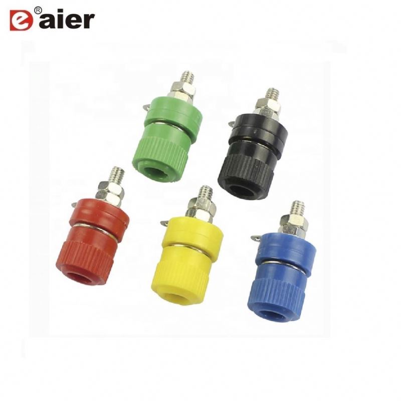 Colorful 20A Iron Screw Type Audio 4MM Binding Post Speaker Terminal