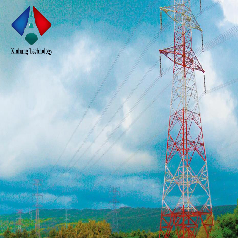 750kv Power Electric Transmission Line Steel Lattice Tower