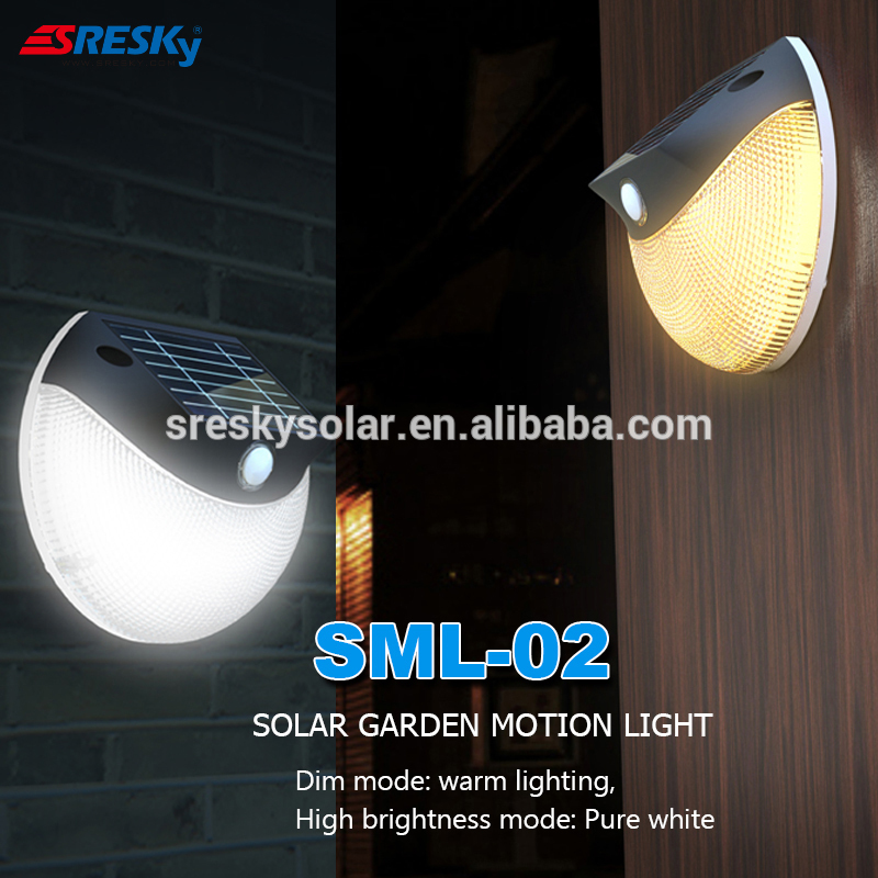 New Outdoor Solar Led Light Sensor Switch With Move Sensor