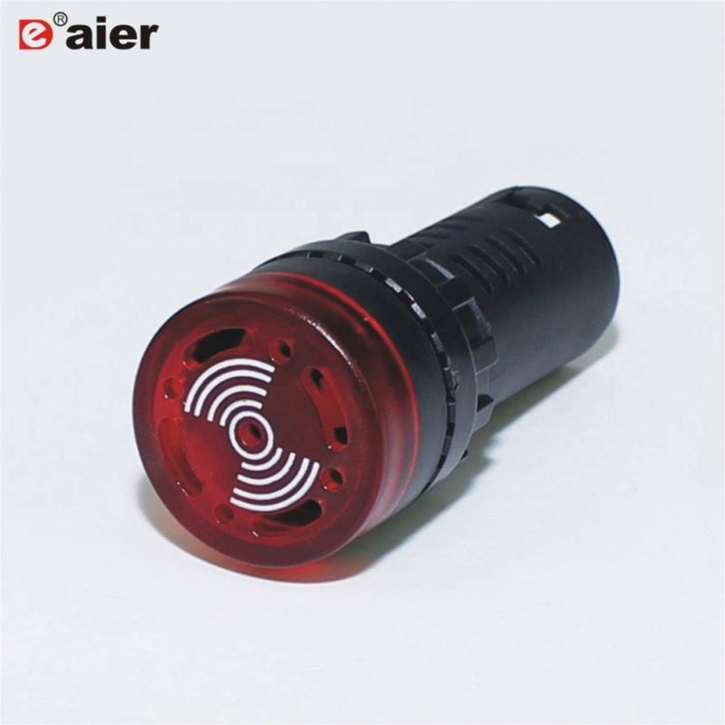 22MM Mounting Size  Illuminated Plastic Alarm Indicator Light