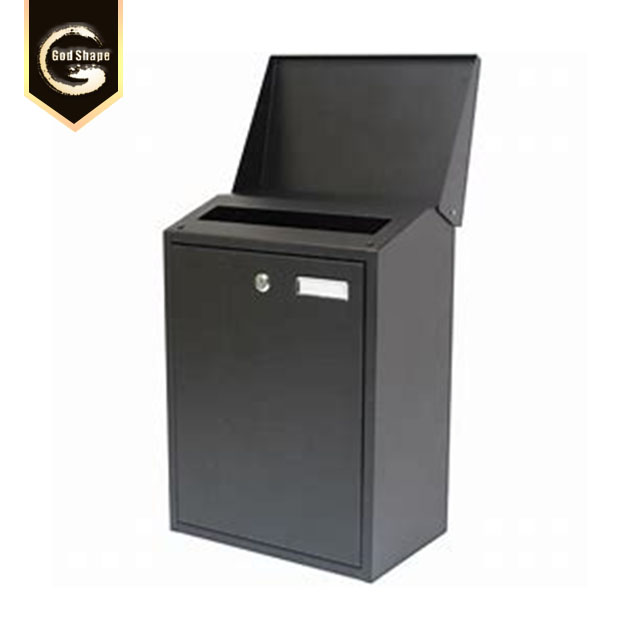 Apartment Outdoor Wall Mounted Metal Stainless Steel Waterproof Letterbox Post Mailbox Lock