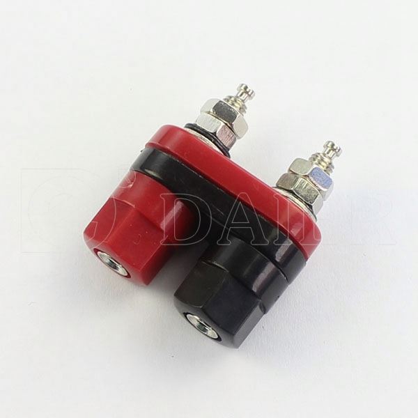 4MM 36A Nickle Plated Dual Screw Type Spring Binding Post