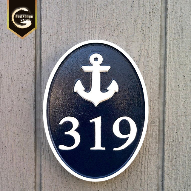 CNC 3D Letters Custom Made Metal palgue Office Door Sign Restroom Street Number Sign