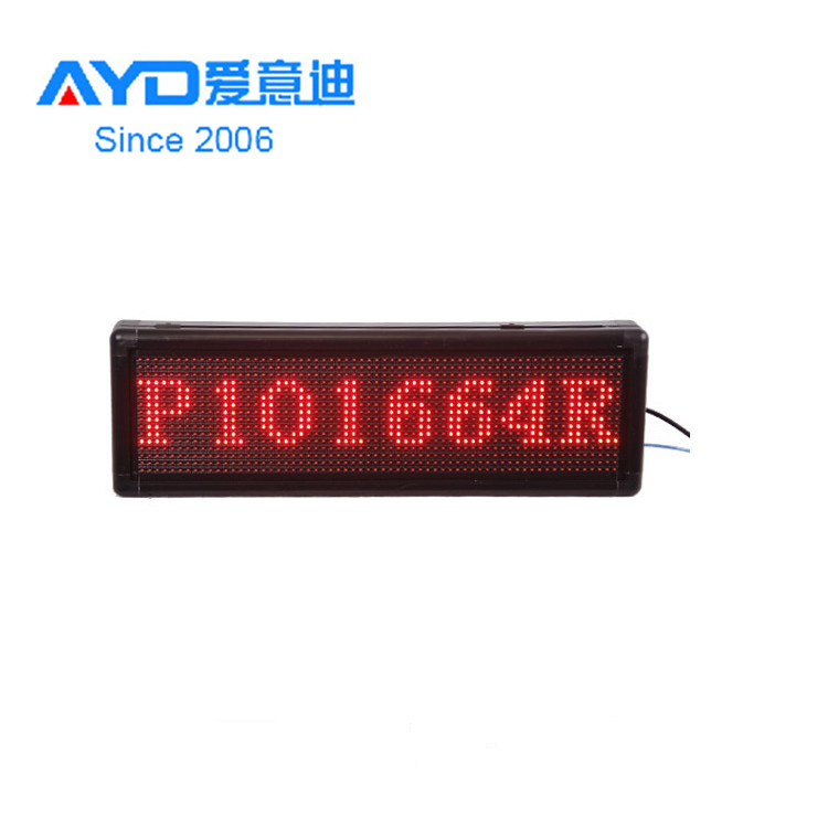 P10 Mini LED Display Screen RGB Moving Message Sign with WIFI/3G/4G/USB Control, Amazon Hot Sale LED Screen