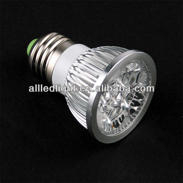 JDR E27 PURE WHITE 4 LED Light Bulb Lamp Spotlight 4W