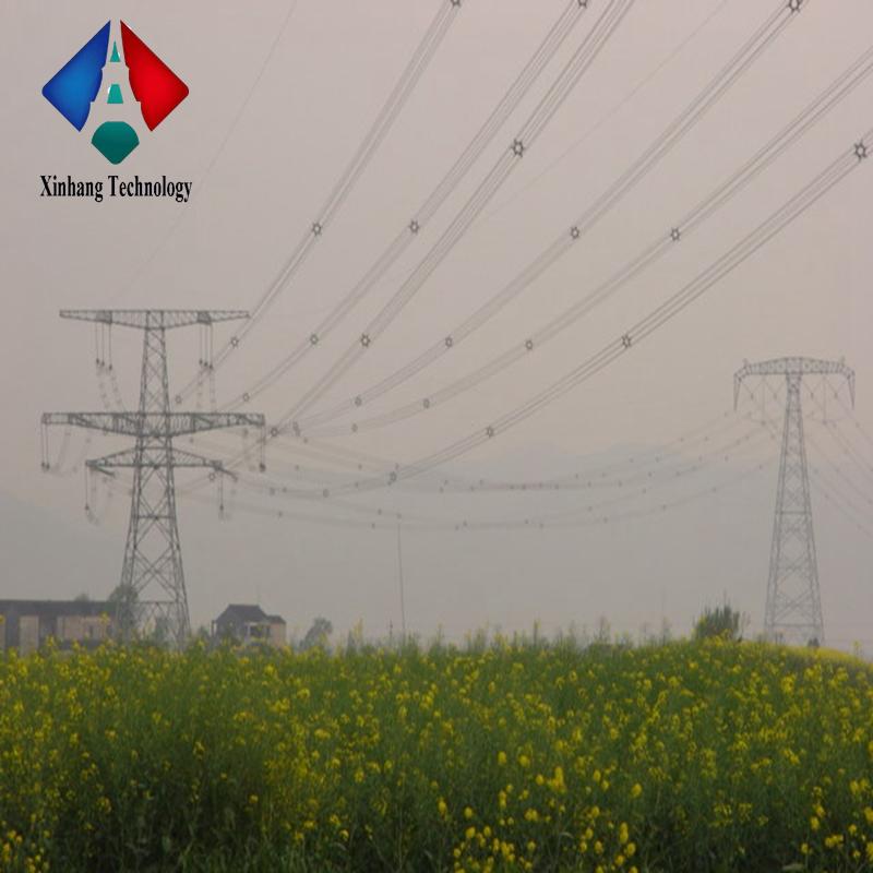 double circuit tower wholesale power transmission pole galvanized tubular steel structure