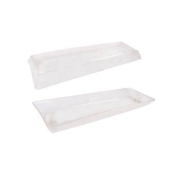 Plastic chandelier pendant light rectangle lamp cover 700*240mm