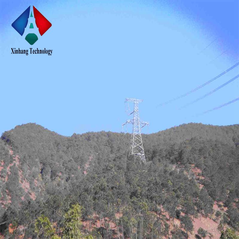 33kv lattice tower spa spd spg tubular pole 132kv electricity power steel poles