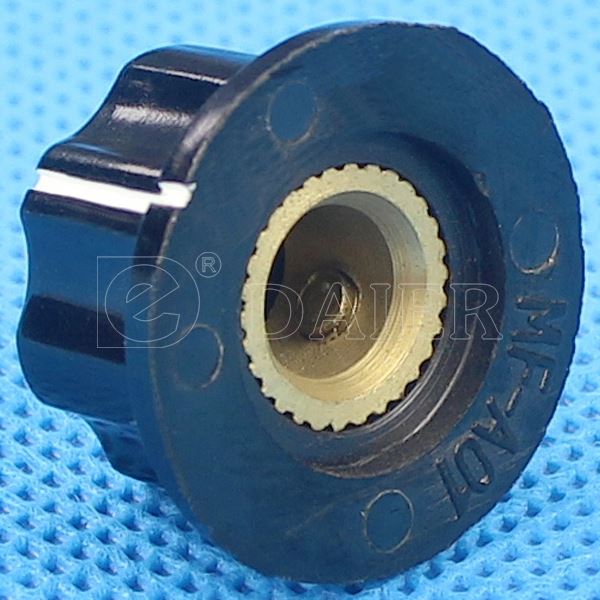 MF-A01 Potentiometer Knob Bakelite Cap Hat Inner 6.0mm Rotary Encoder Knob