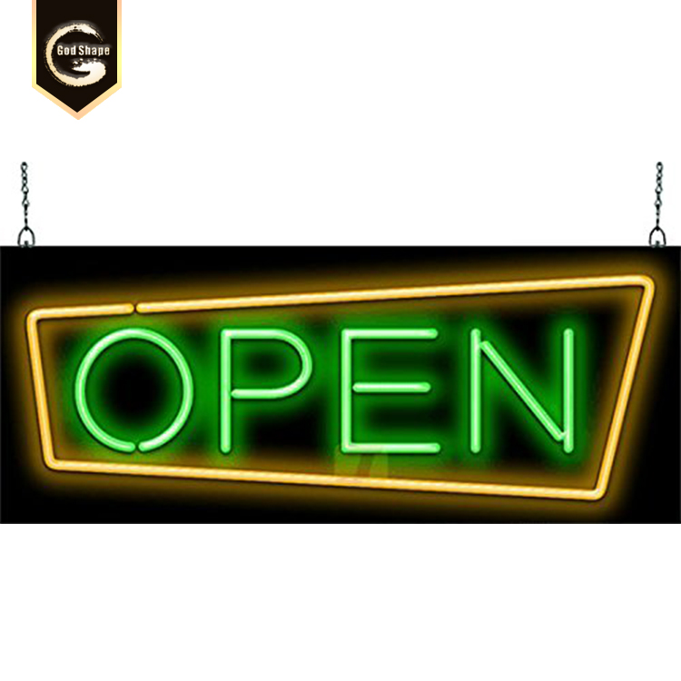 Indoor acrylic custom signage  small led neon sign bar open sign